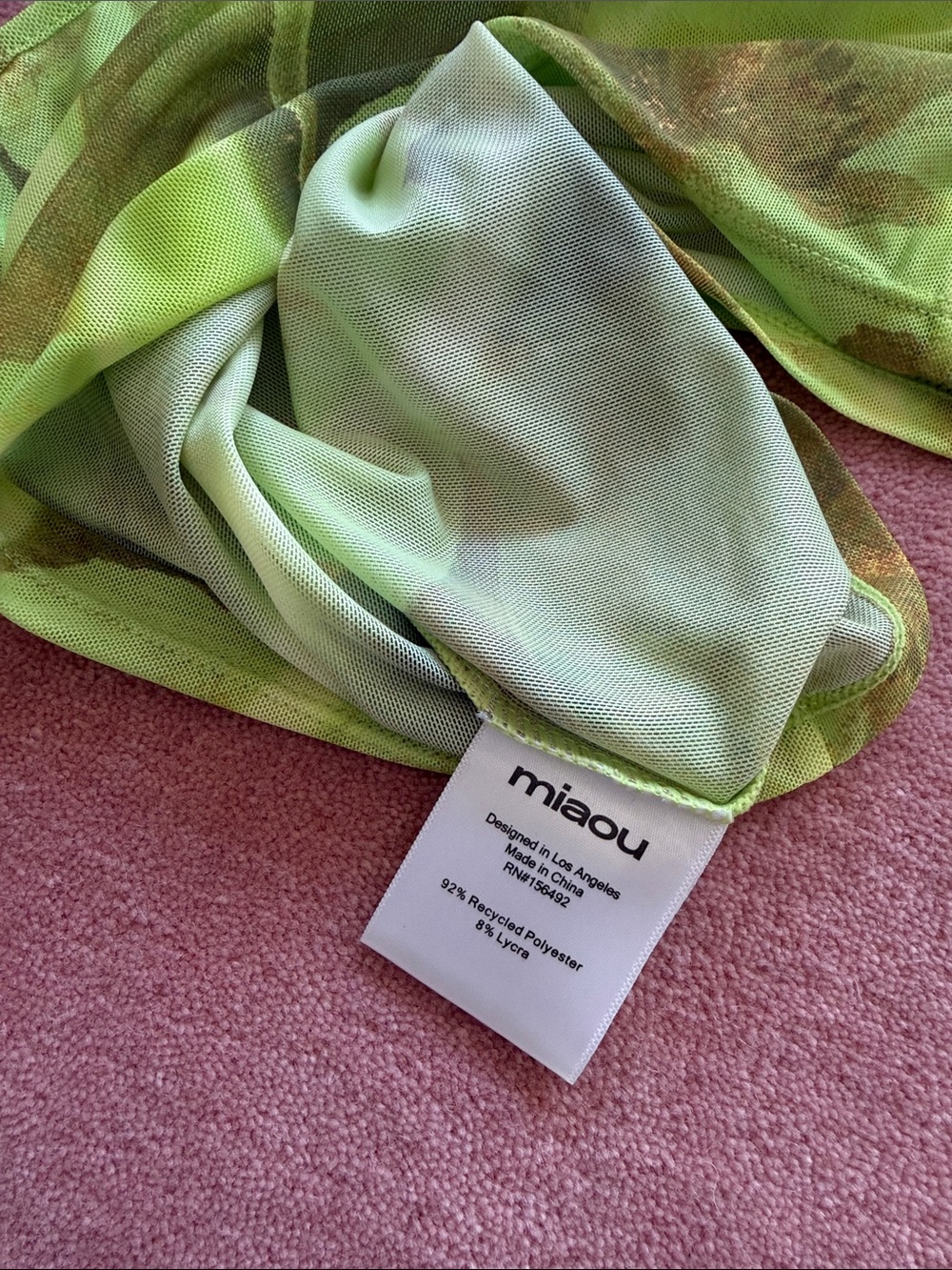 Miaou elektra mini mesh skirt (XS) - Picture 5 of 8